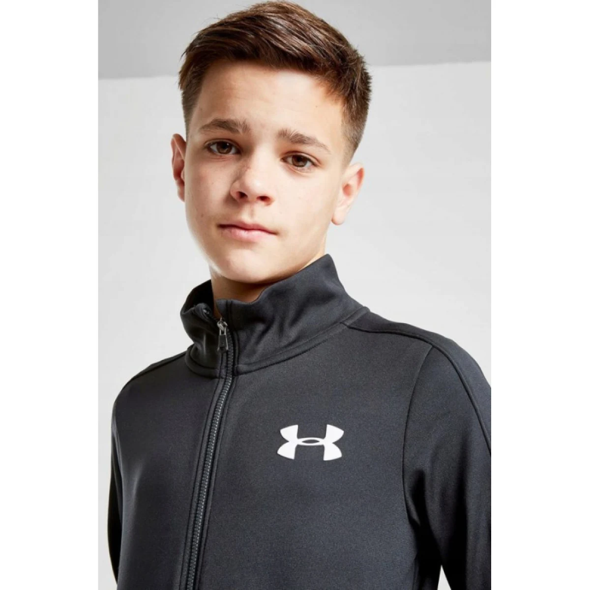 Chlapčenská tepláková súprava UNDER ARMOUR UA Knit Track Suit-BLK · záber 5