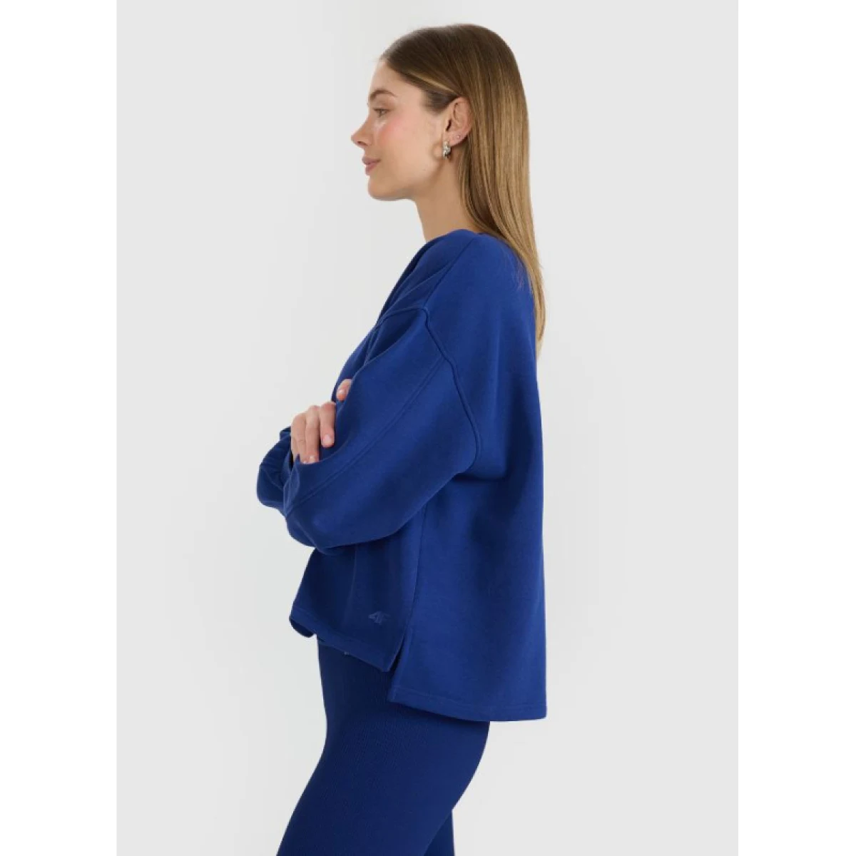 Dámska mikina 4F SWEATSHIRT F1543-30S-DARK BLUE · záber 4