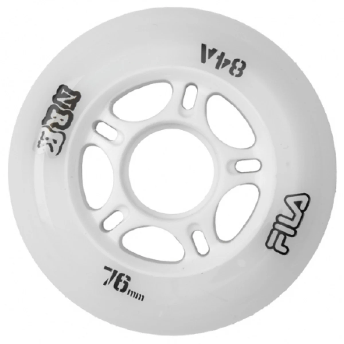 Náhradné kolieska na korčule FILA SKATES URBAN WHEELS 76MM 84A WHT · záber 1