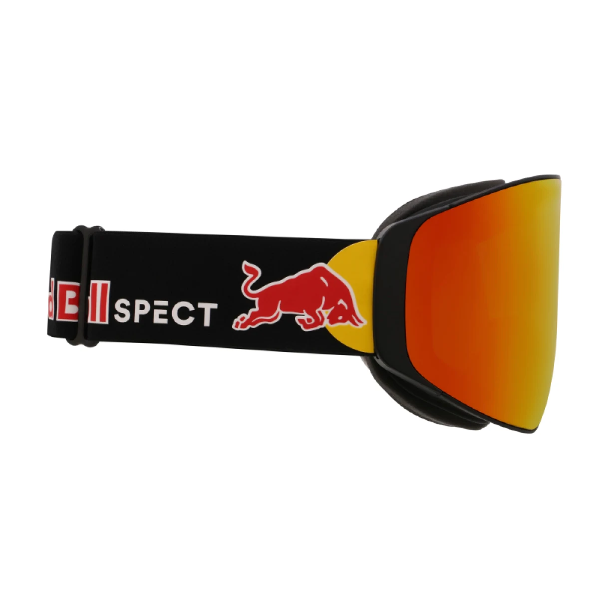Lyžiarske okuliare RED BULL SPECT JAMM-08RE2, black orange with red mirror · záber 4