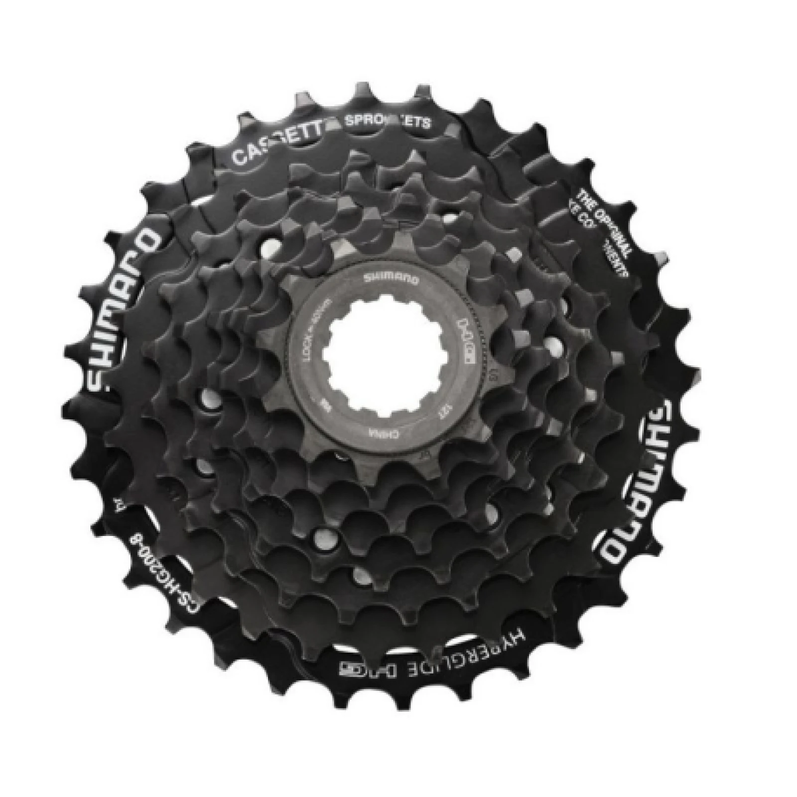 Náhradný diel SHIMANO Cassette Tourney CS-HG200-8, 8SP, 12-32T, 50 PCS · záber 1