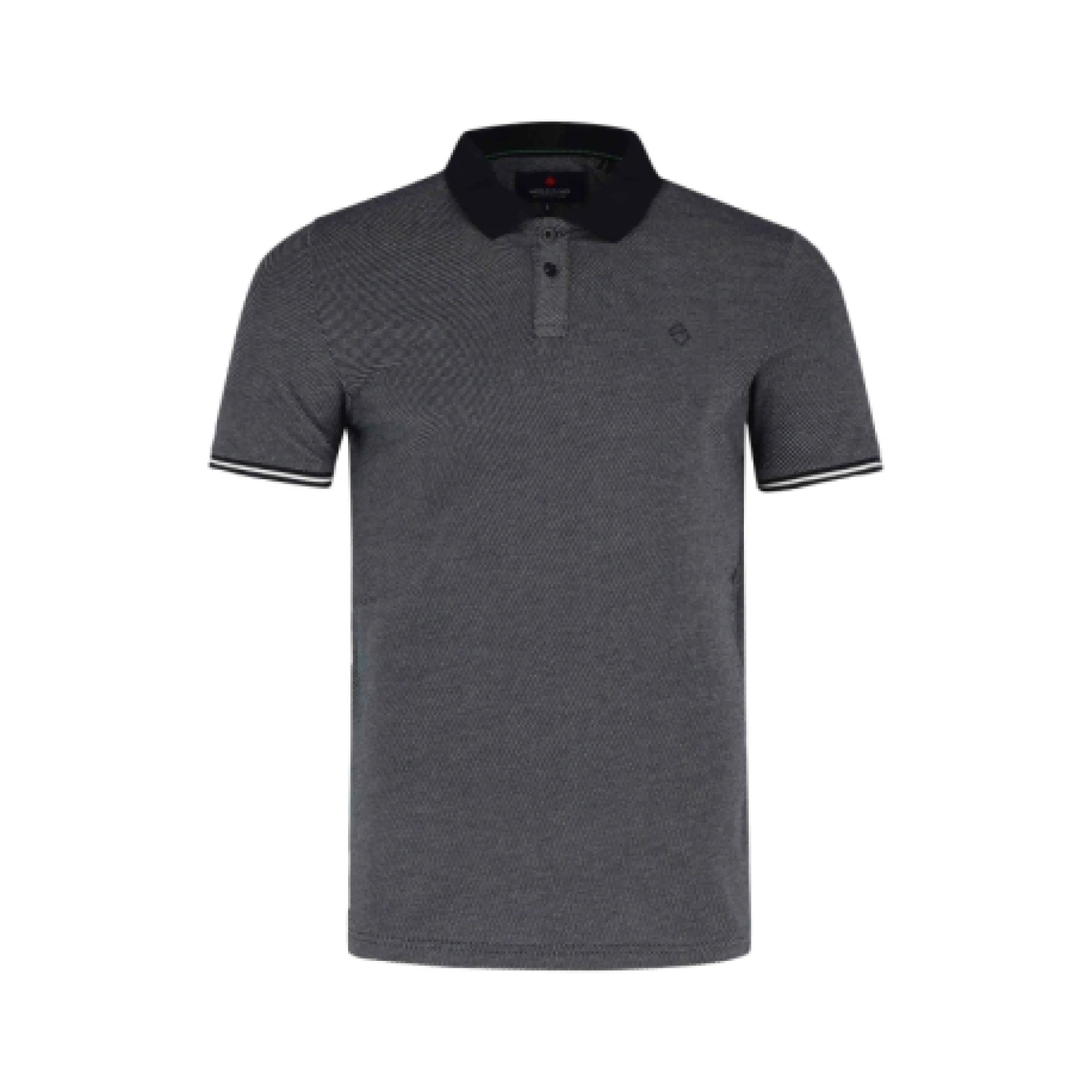 Pánske polo tričko s krátkym rukávom VOLCANO ROSH-600-NAVY · záber 1