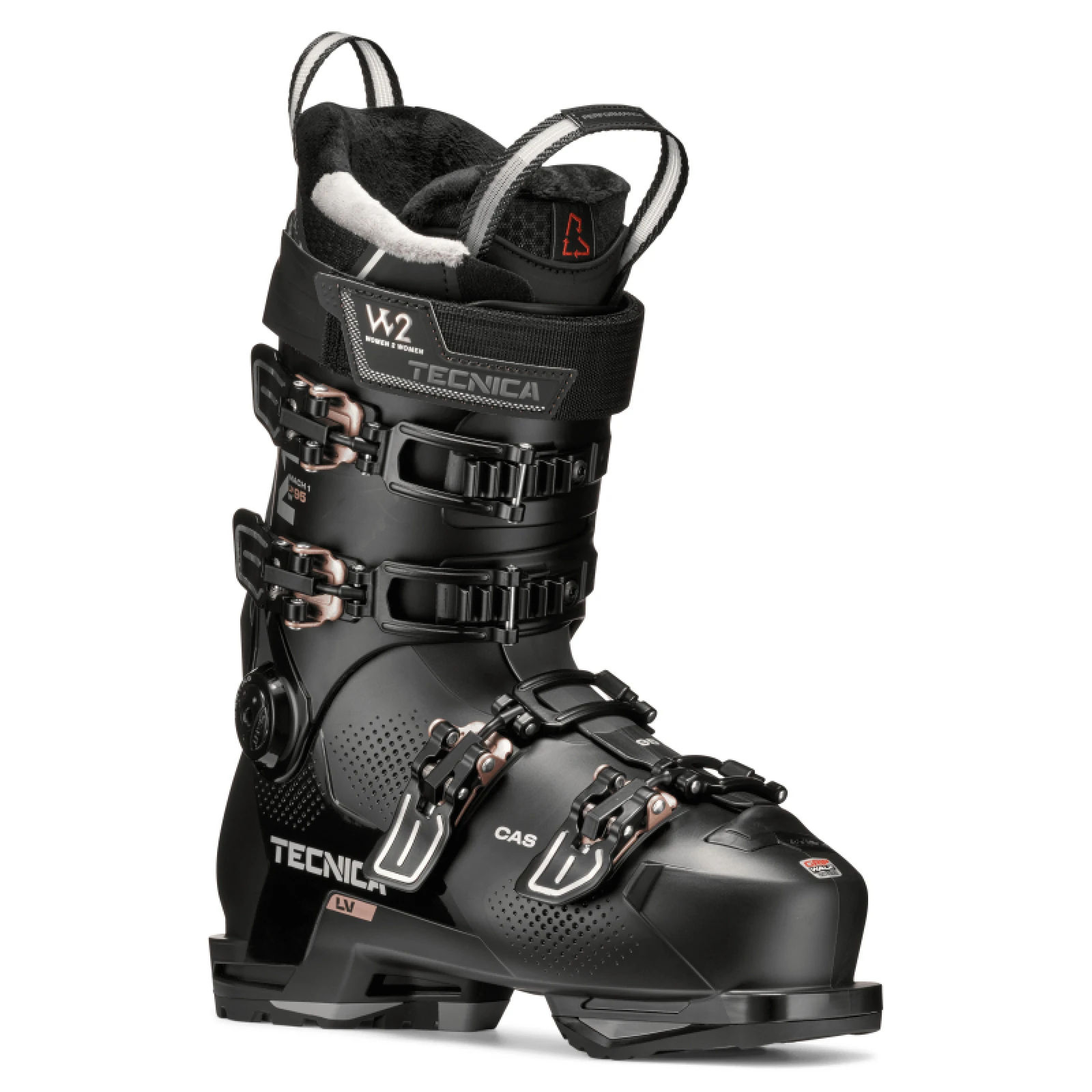 Dámske lyžiarky na zjazdovku - on piste TECNICA Mach1 LV 95 W TD2 GW, black · záber 3