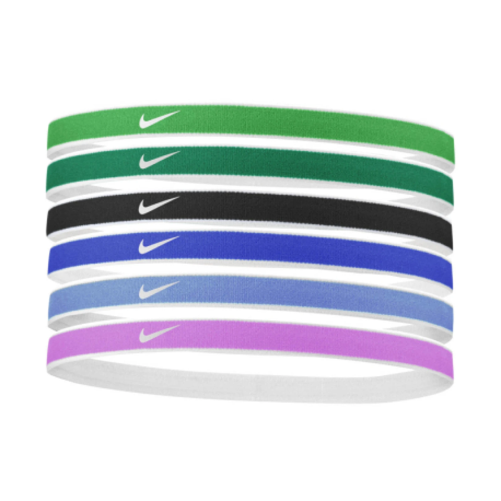 Čelenka NIKE SWOOSH HEADBANDS 6PK SG MA WH · záber 1