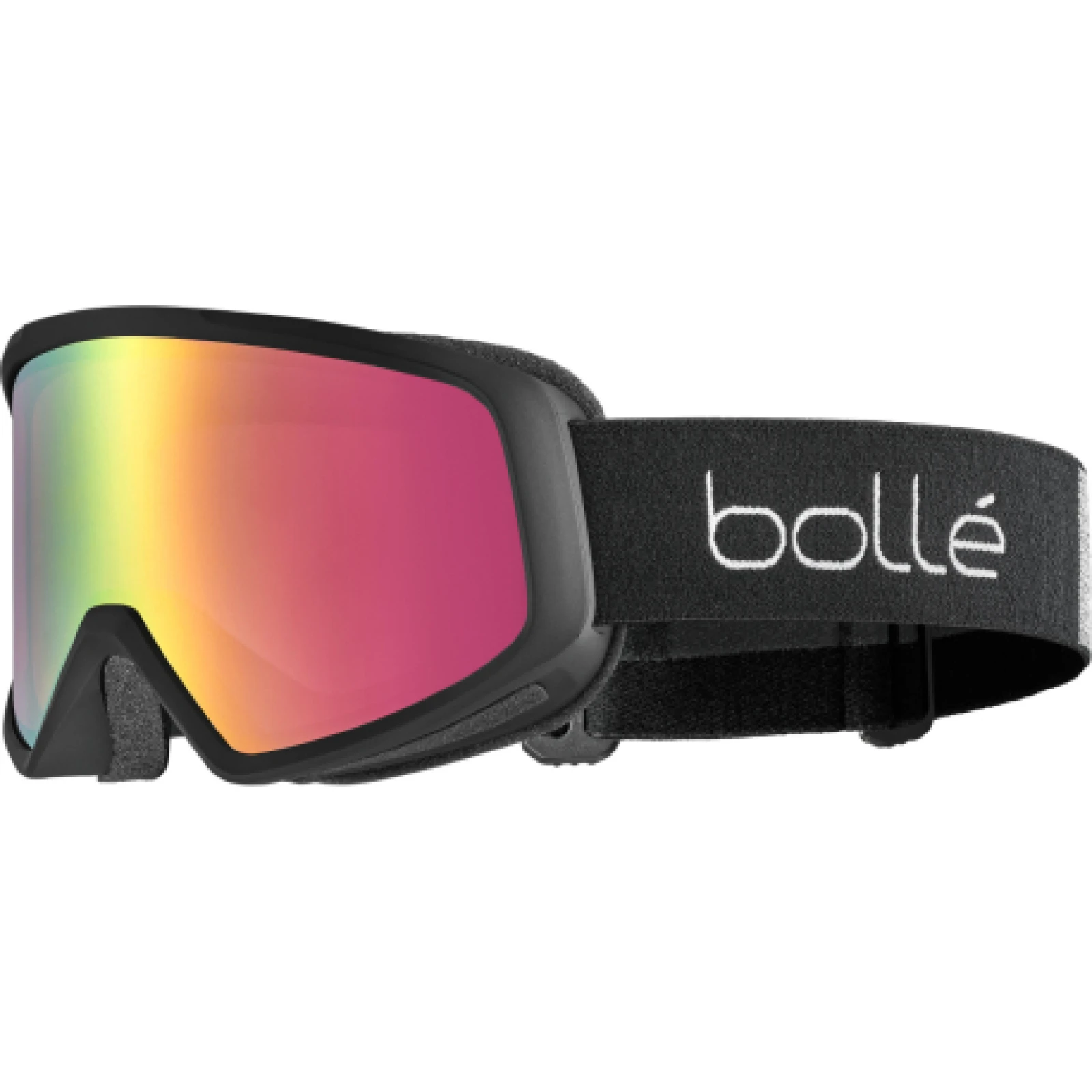 Dámske lyžiarske okuliare BOLLE BEDROCK PLUS Black Matte - Rose Gold Cat 2 · záber 1
