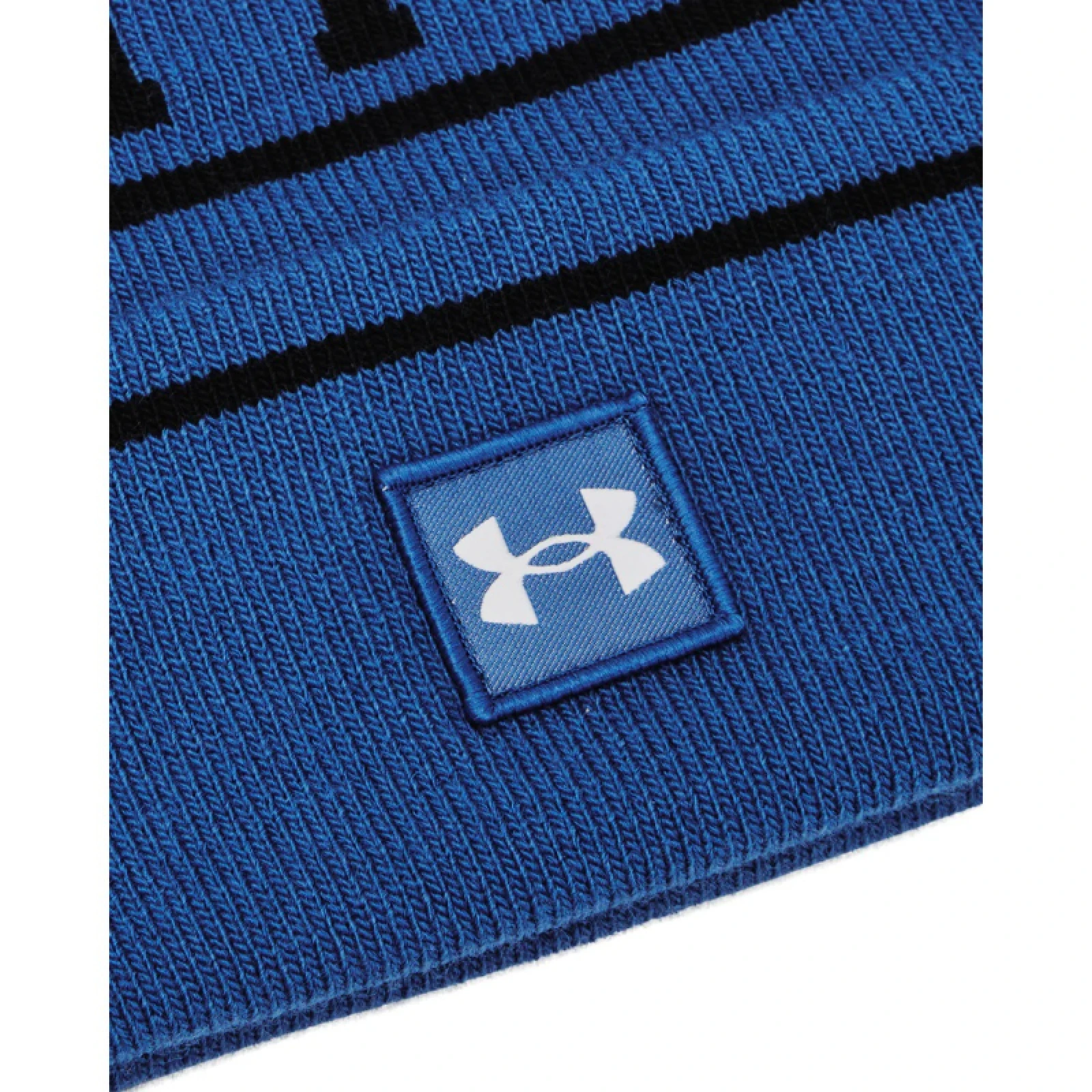 Pánska zimná čiapka UNDER ARMOUR M Halftime Pom Beanie-BLU · záber 2