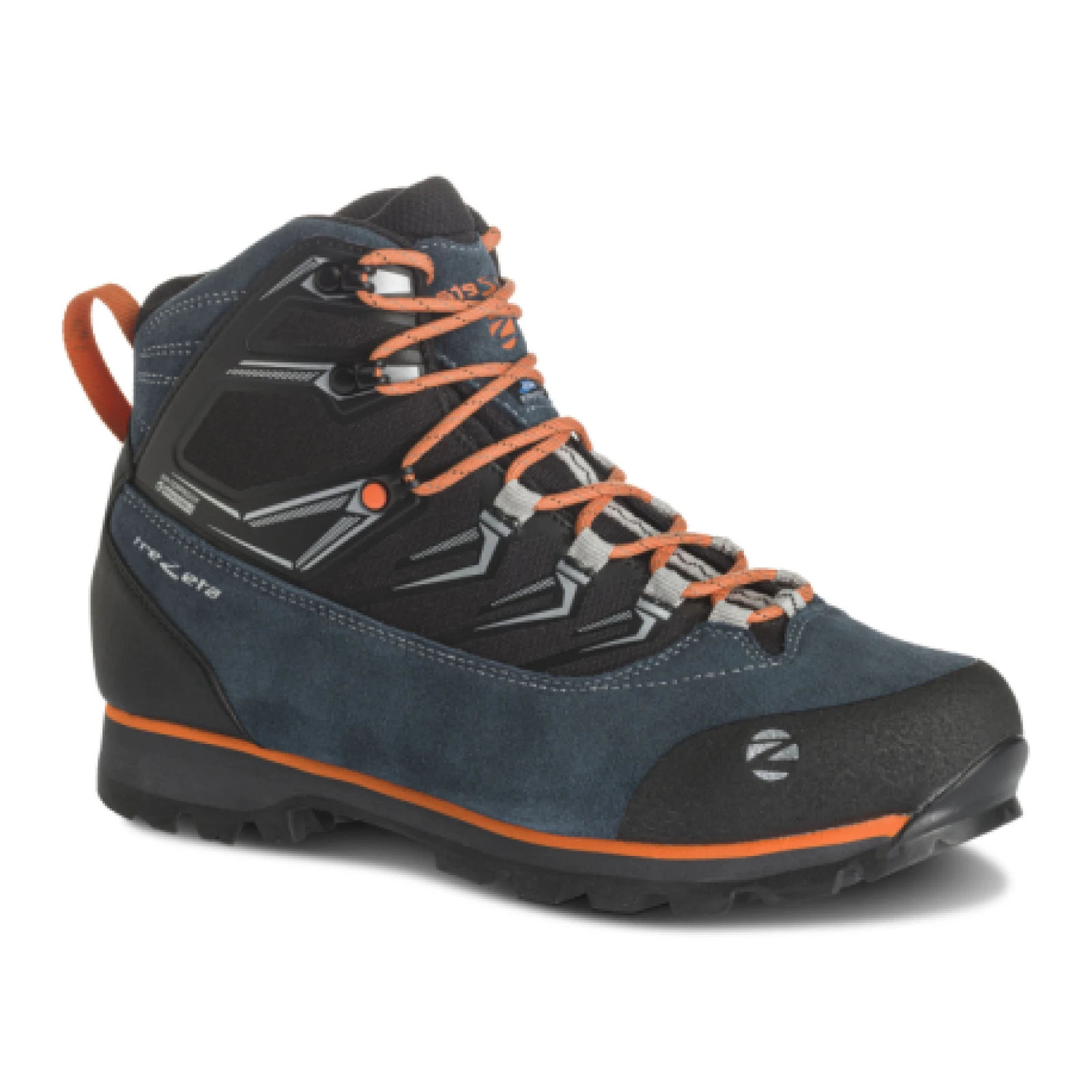 Pánska vysoká turistická obuv TREZETA Aoraki WP M blue ink orange · záber 1