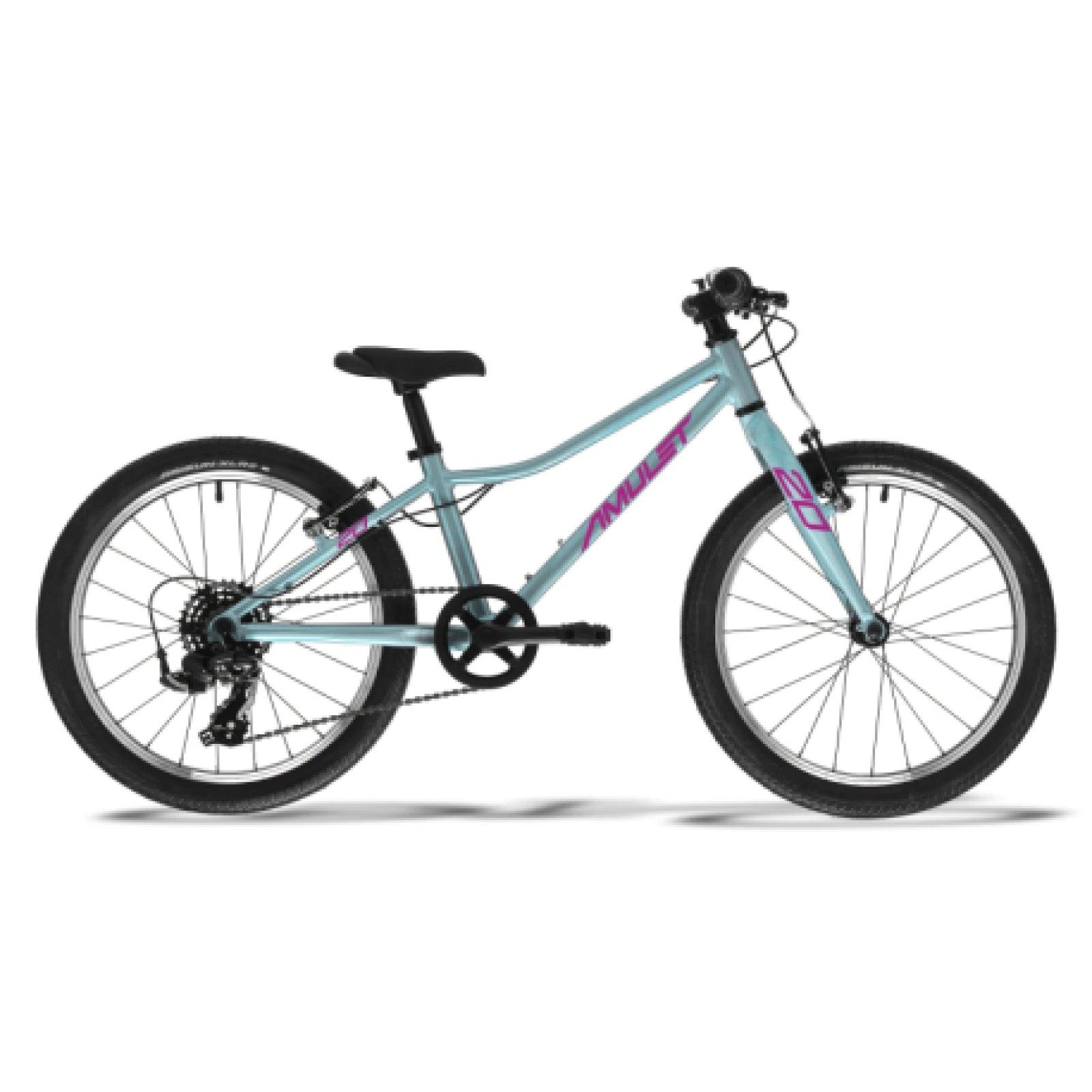 Dievčenský horský bicykel AMULET 20 Fun, celeste blue purple · záber 1