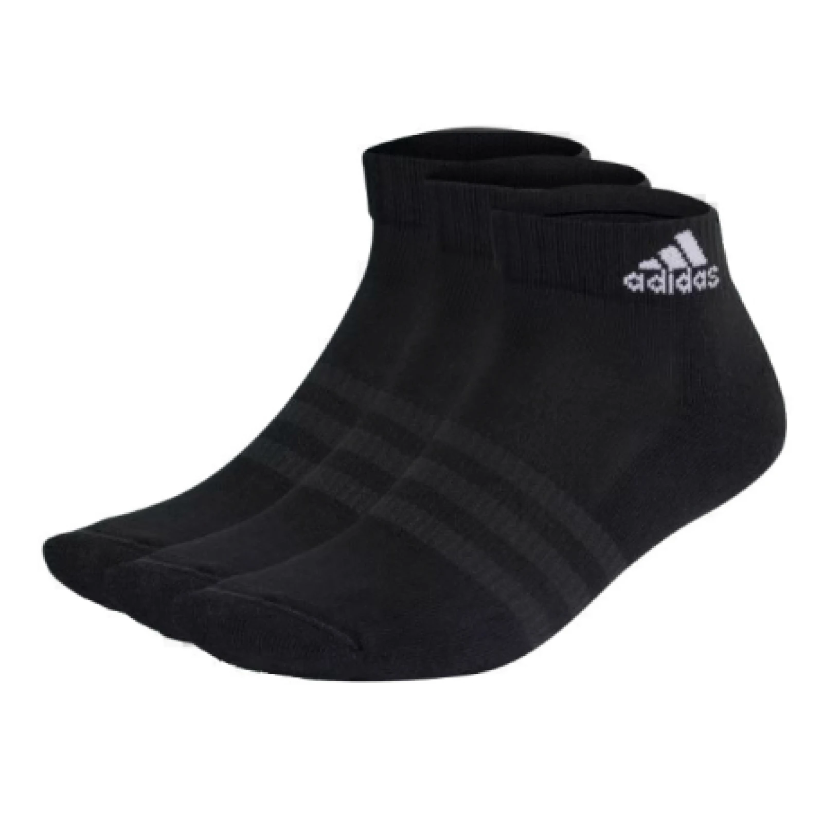 Ponožky ADIDAS 3 PACK-C SPW ANK-BLACK WHITE · záber 1