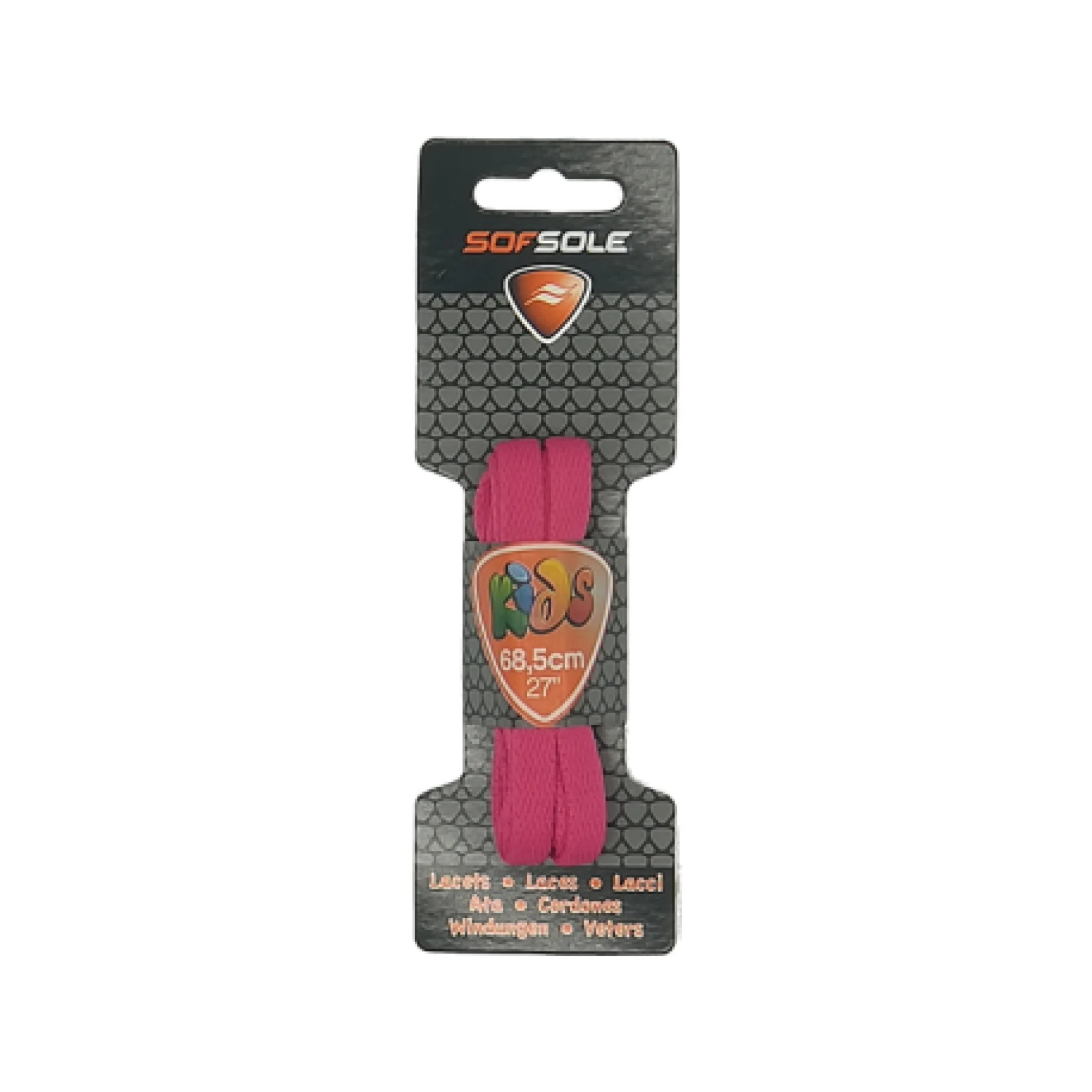 Šnúrky do topánok SOFSOLE Kids pink · záber 1