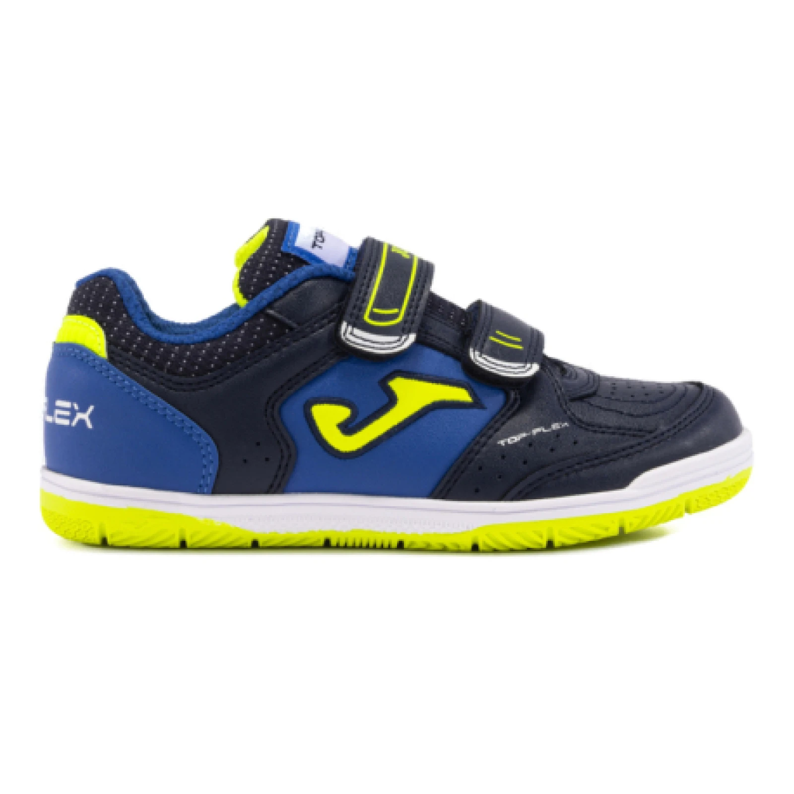 Chlapčenské futbalové kopačky halové JOMA Top Flex K IC navy blue royal blue · záber 1