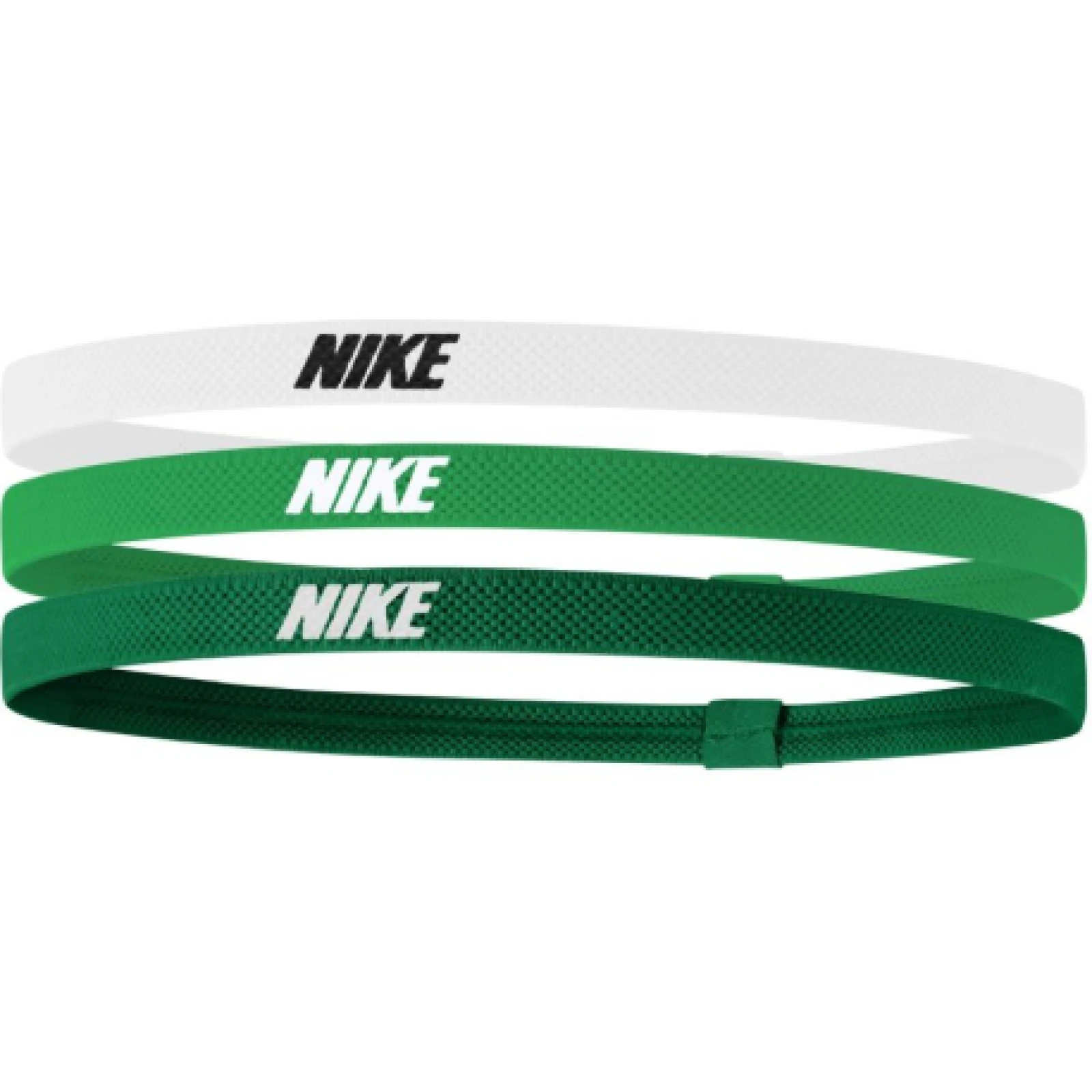 Čelenka NIKE ELASTIC HAIRBANDS 3PK WH SG BK · záber 1