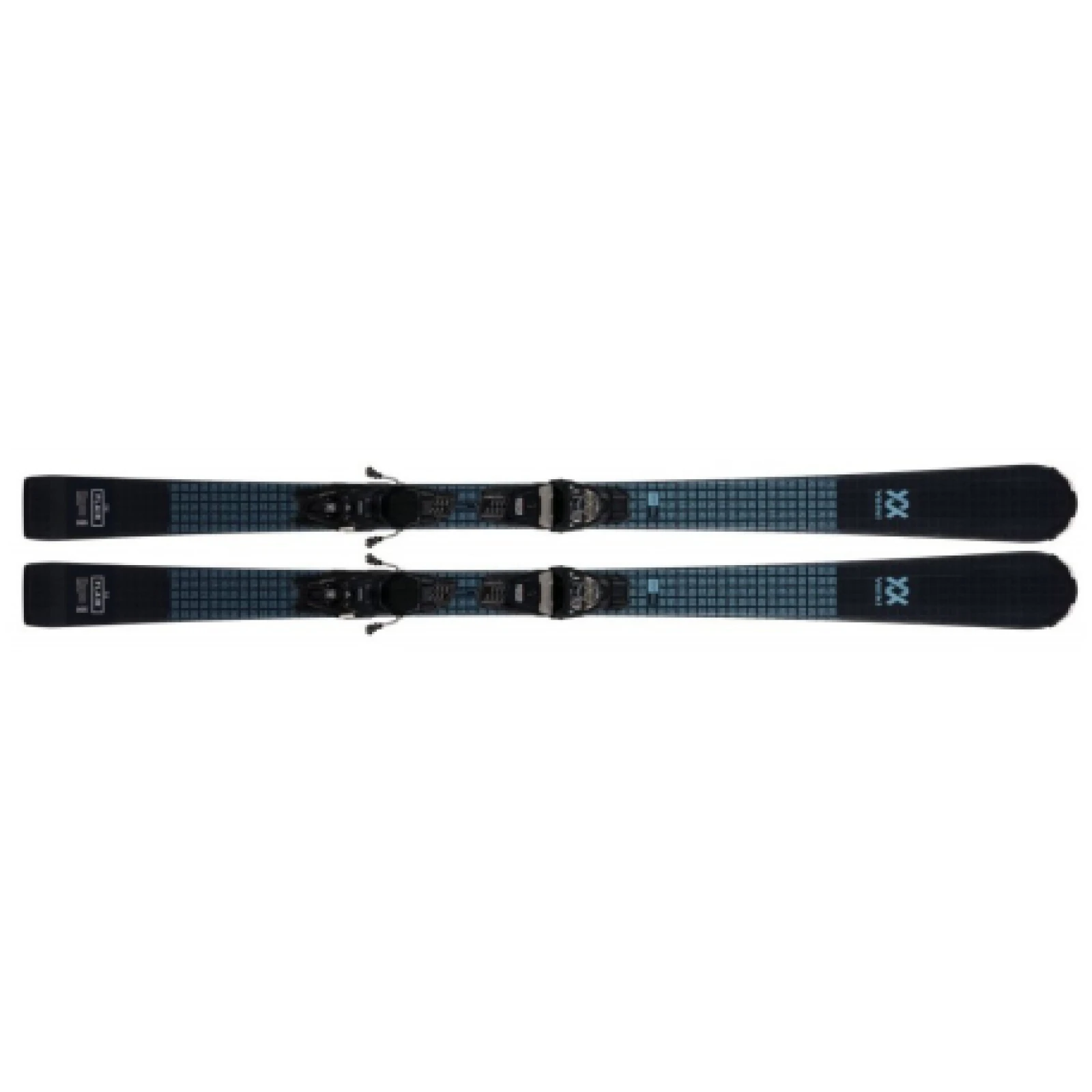 Dámske lyže na zjazdovku - on piste s viazaním VOLKL FLAIR 7.2 BLK TEA + FDT TP 10 80MM (w o PLATE) · záber 1