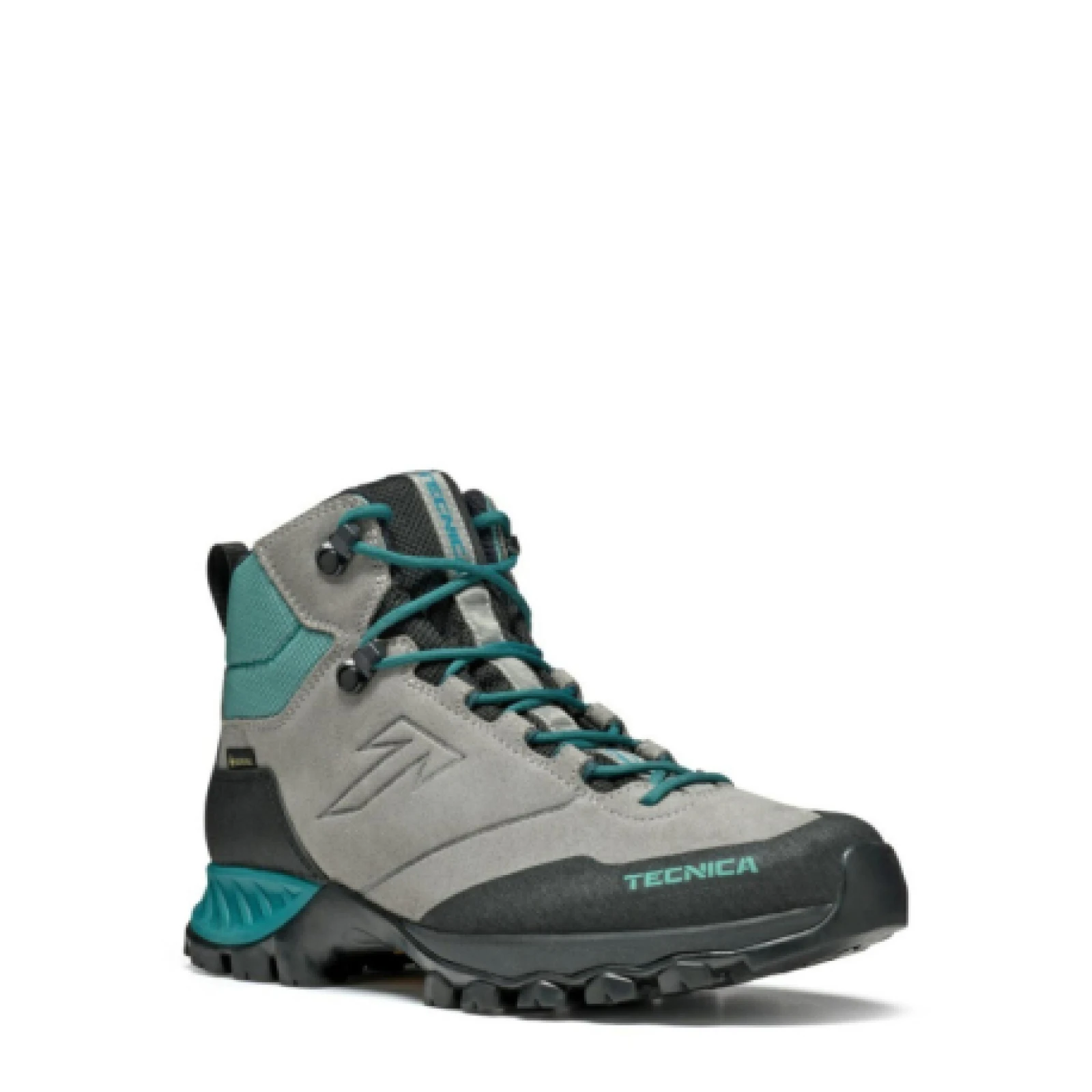 Dámska členková turistická celokožená obuv TECNICA Granit MID GTX Ws, sf grey lt petrol · záber 1