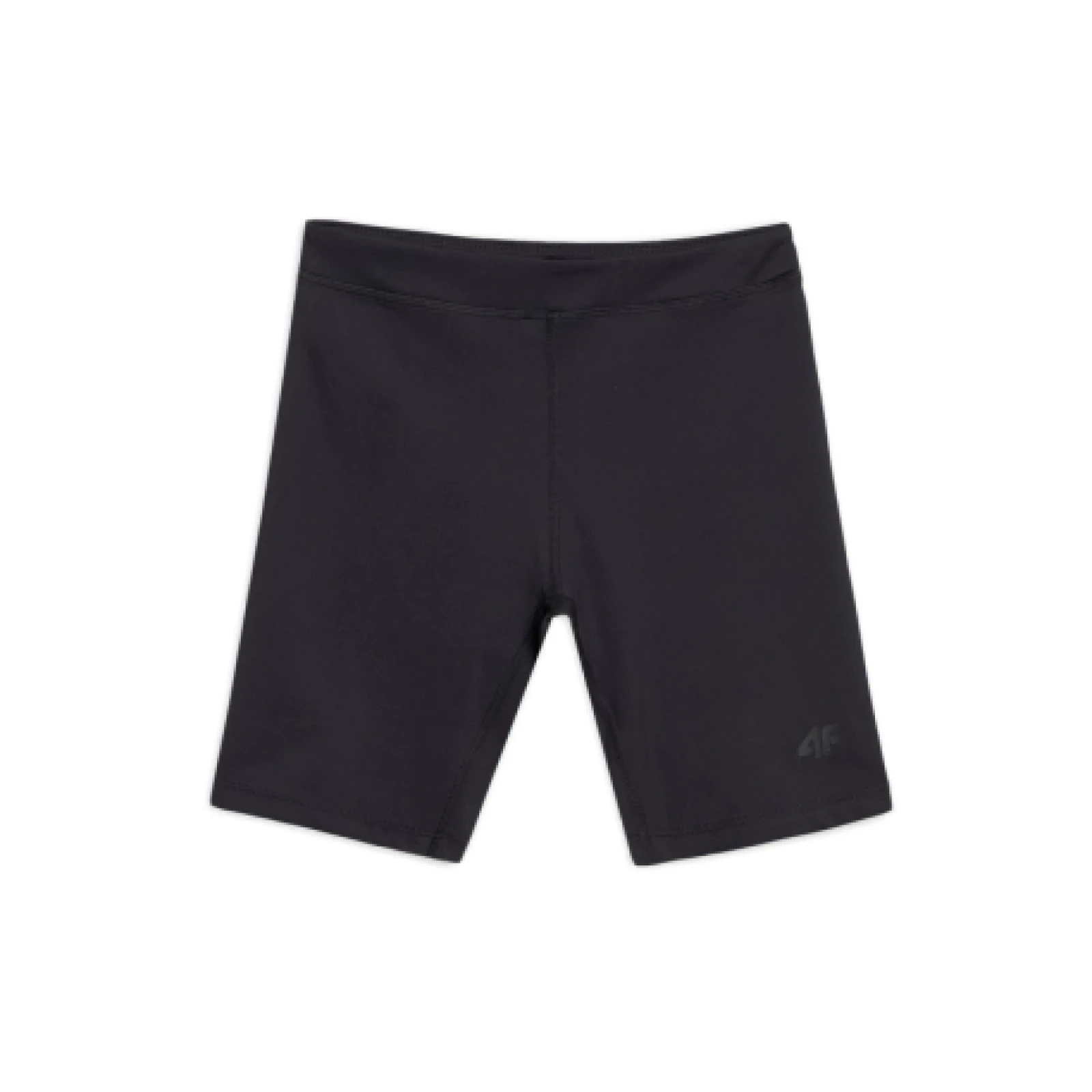 Dievčenské tréningové kraťasy 4F JUNIOR SHORT TIGHTS FNK F041-20S-DEEP BLACK · záber 1
