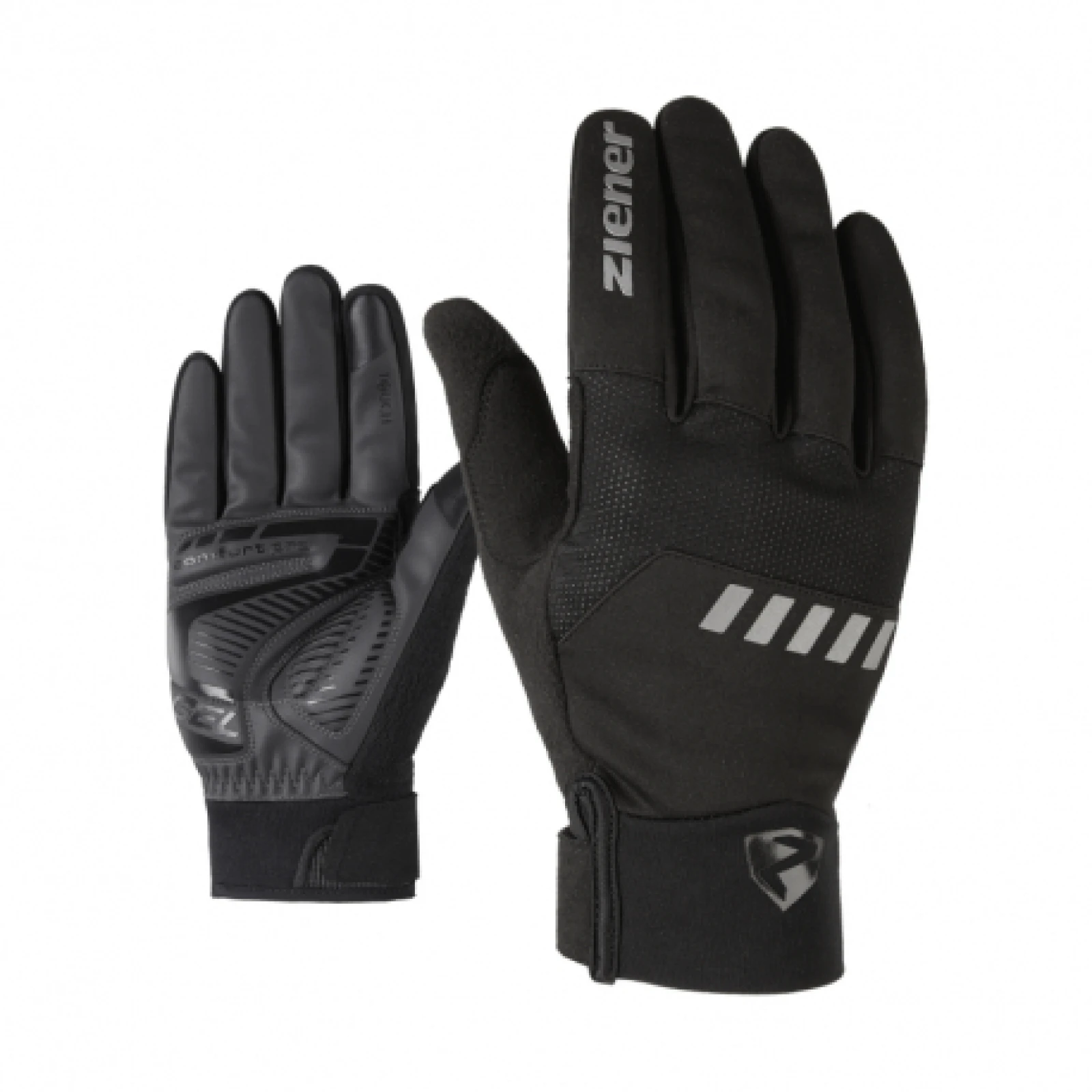 Cyklistické rukavice ZIENER DALLEN-808312-12-black · záber 1
