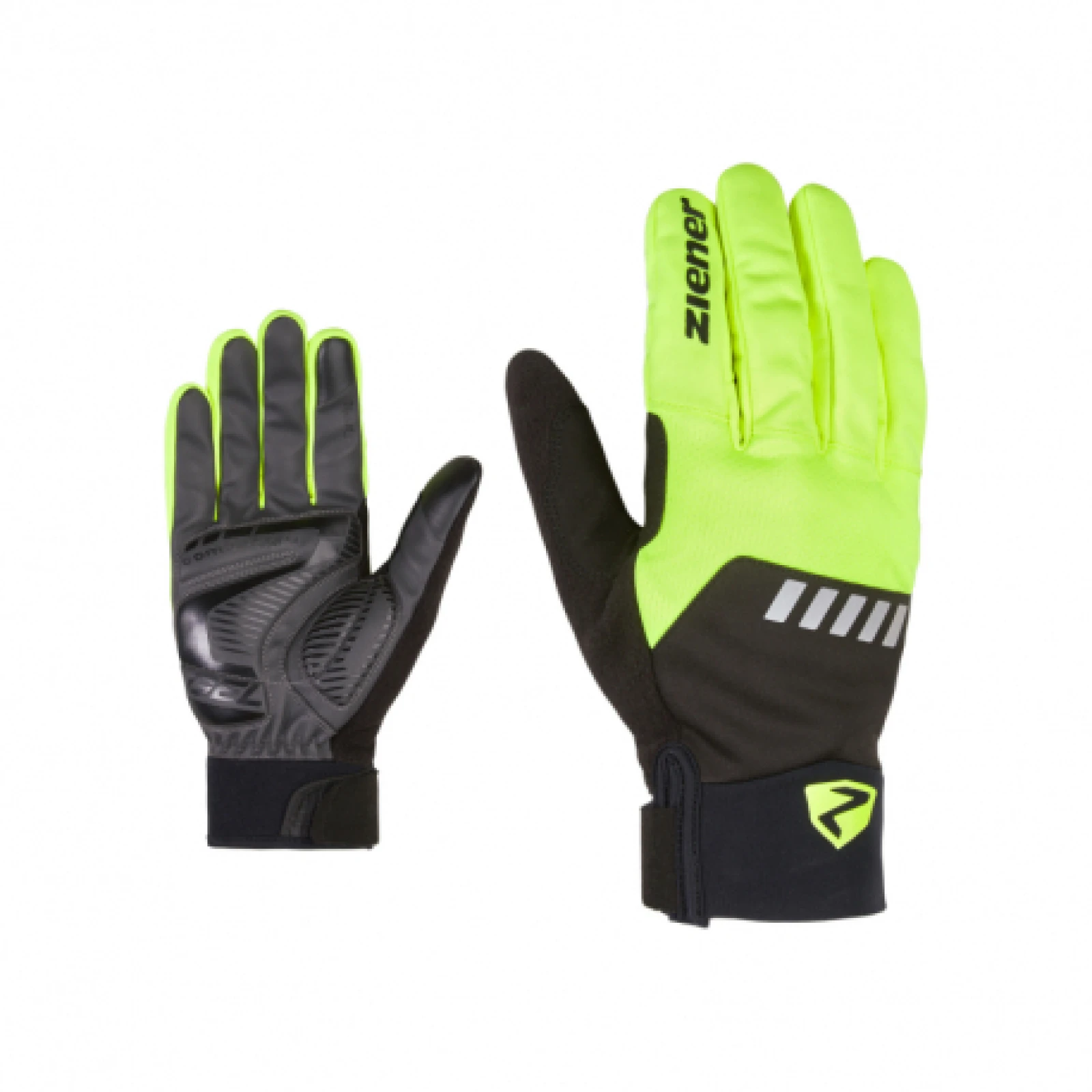 Cyklistické rukavice ZIENER DALLEN-808312-737-poison yellow · záber 1