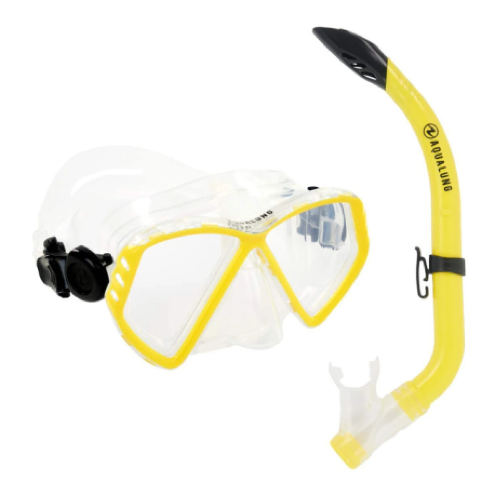 Chlapčenský potápačský šnorchlovací set AQUALUNG CUB COMBO SN TRANS YELLOW · záber 1