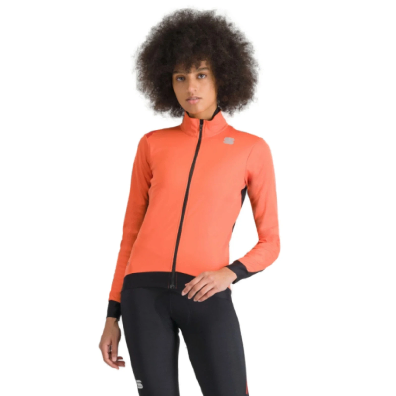 Dámska cyklistická bunda SPORTFUL Fiandre medium w jacket, pompelmo · záber 1