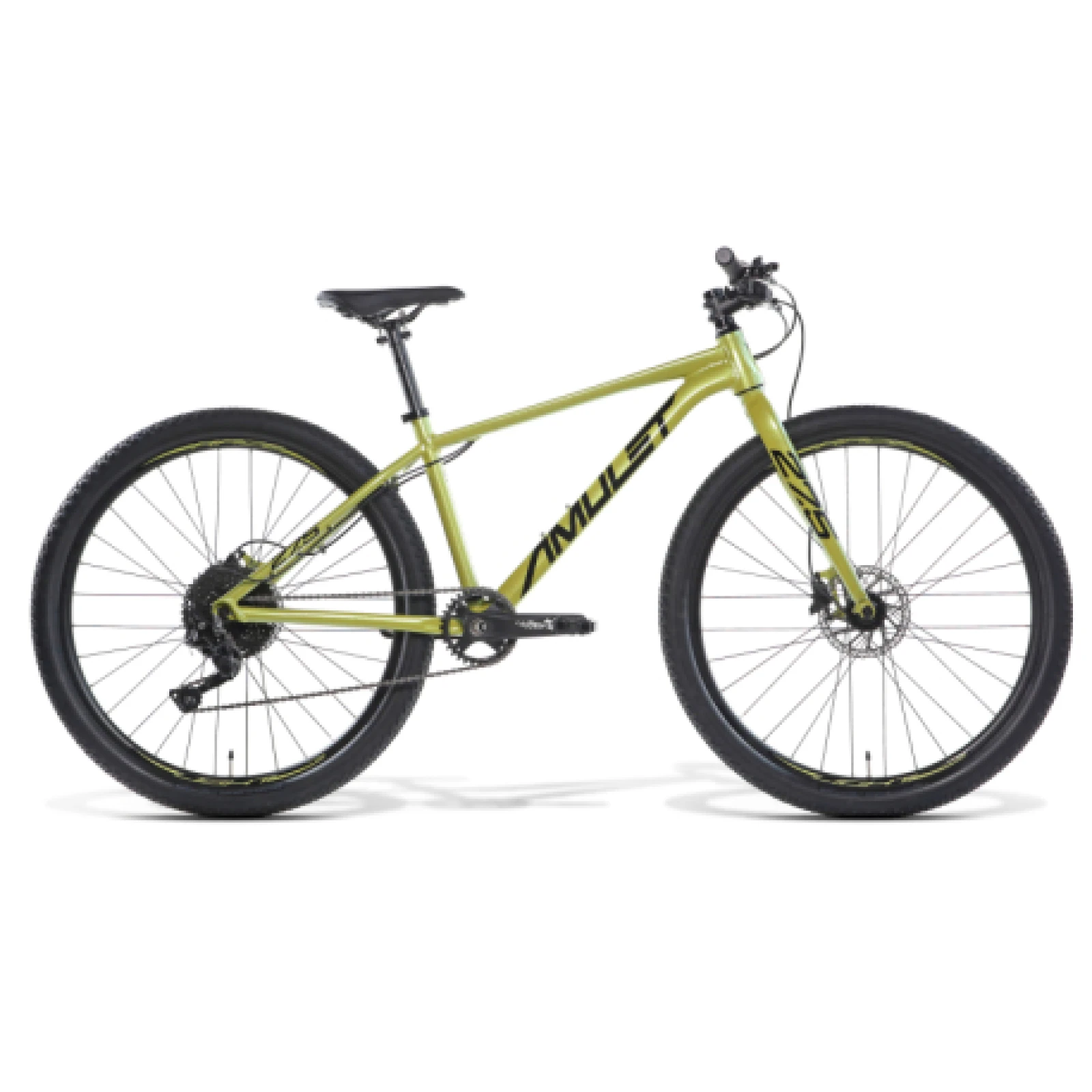 Detský horský bicykel AMULET 27,5 Youngster 1.10, yellow pearl black · záber 1