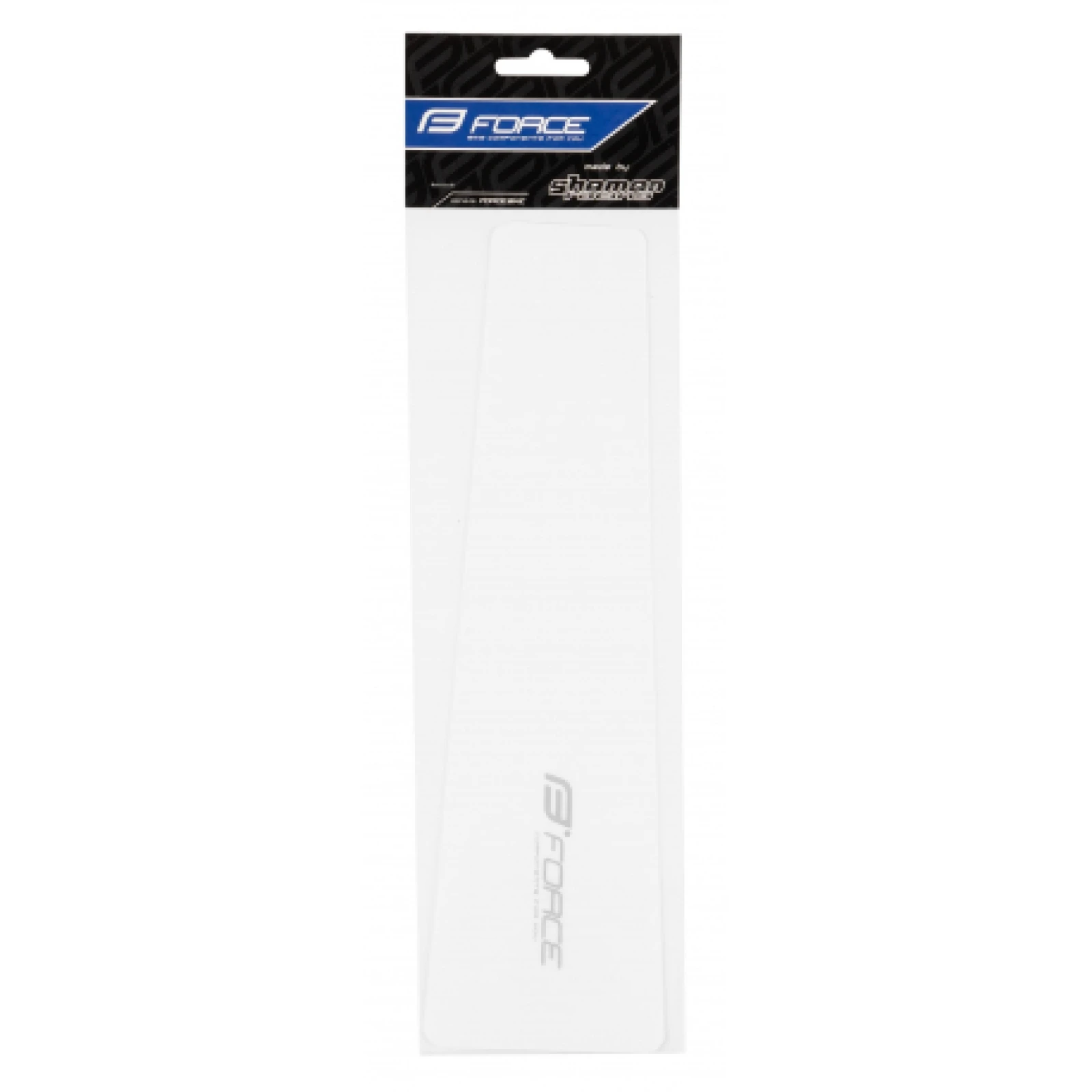 Chránič reťaze na bicykel FORCE STICK UNDERCHAIN BIG Transparent · záber 1