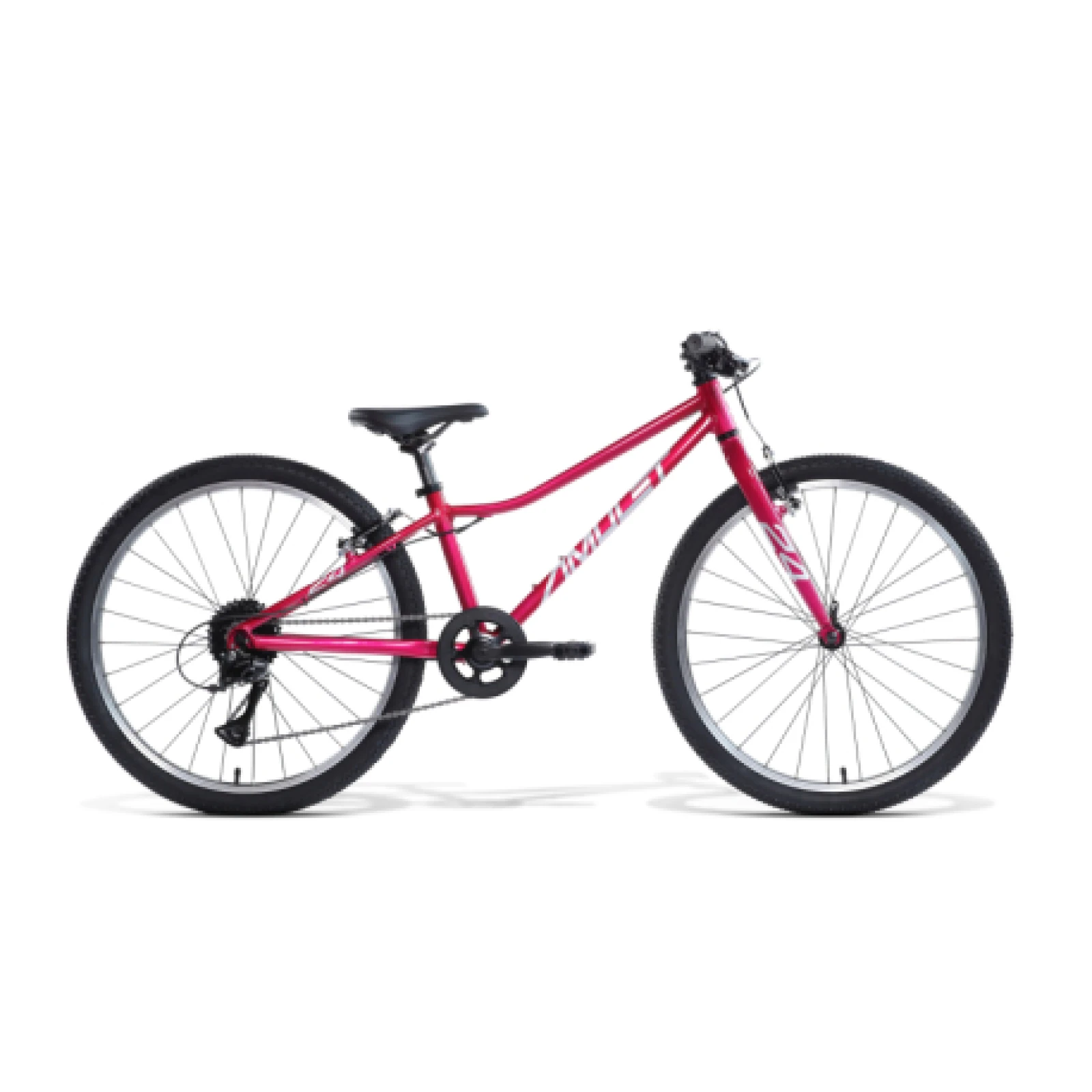 Dievčenský horský bicykel AMULET 24 Fun, raspberry pearl silver · záber 1