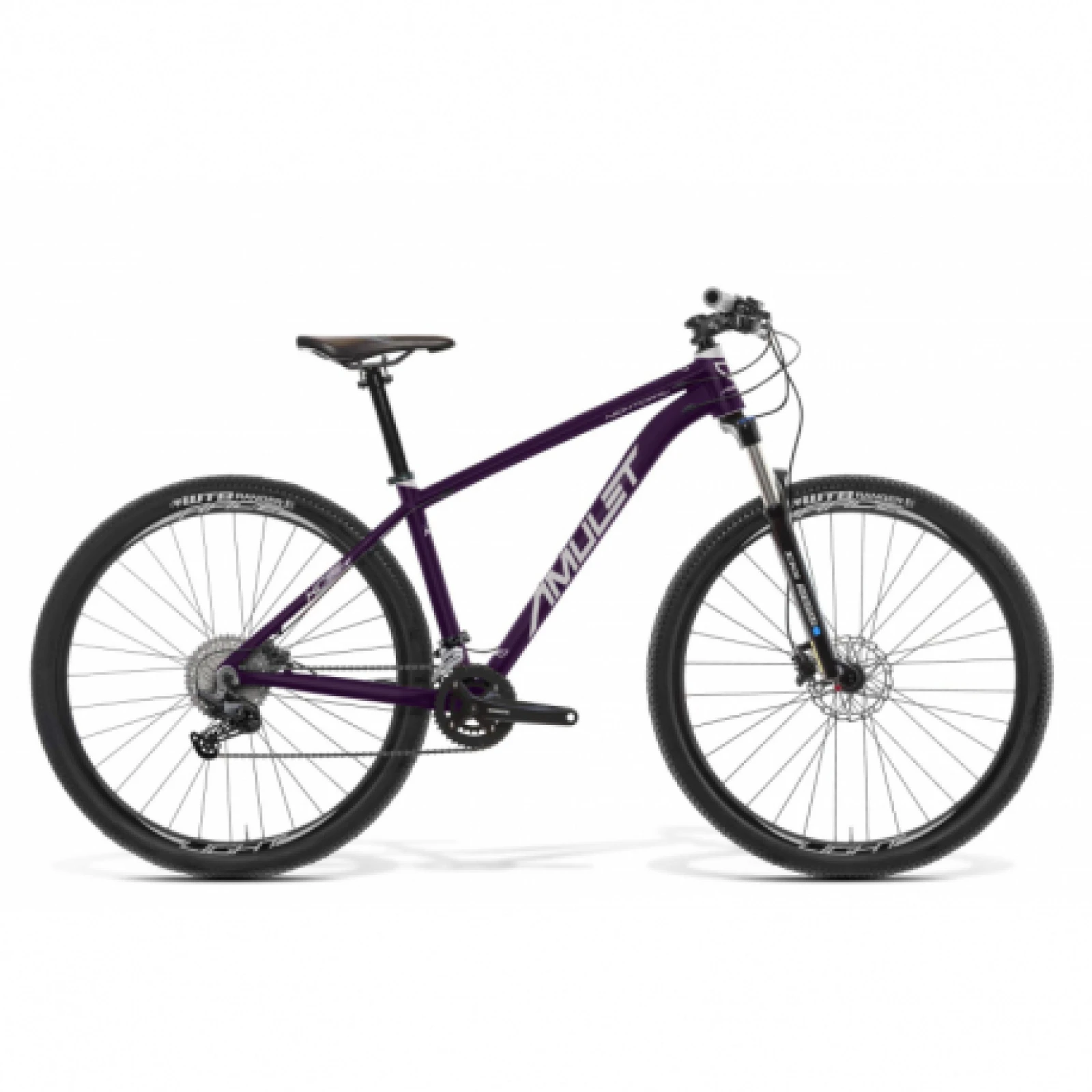 Dámsky horský bicykel AMULET 29 Night cat 2.0 SR, royal purple white · záber 1