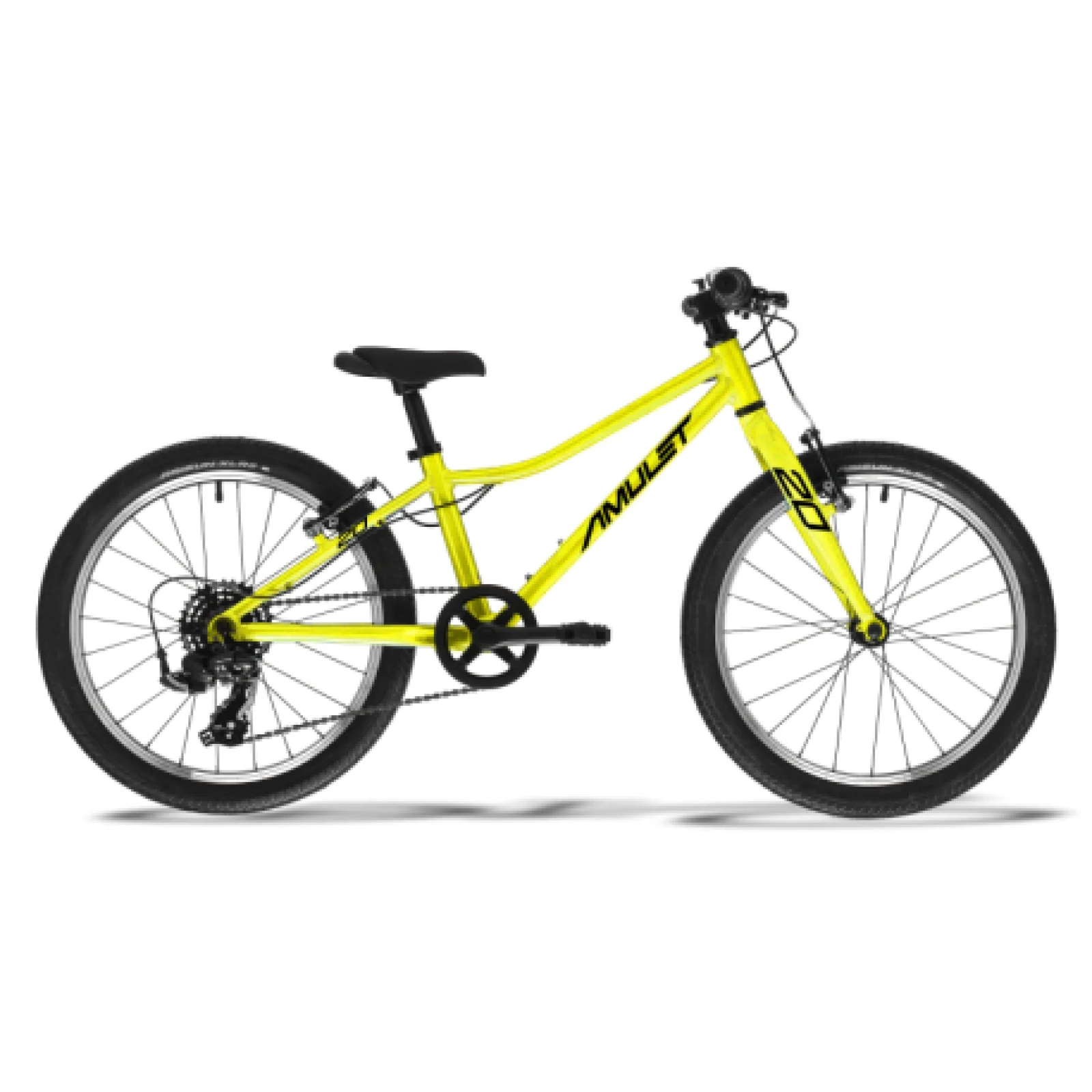Detský horský bicykel AMULET 20 Speedy, metallic yellow black · záber 1