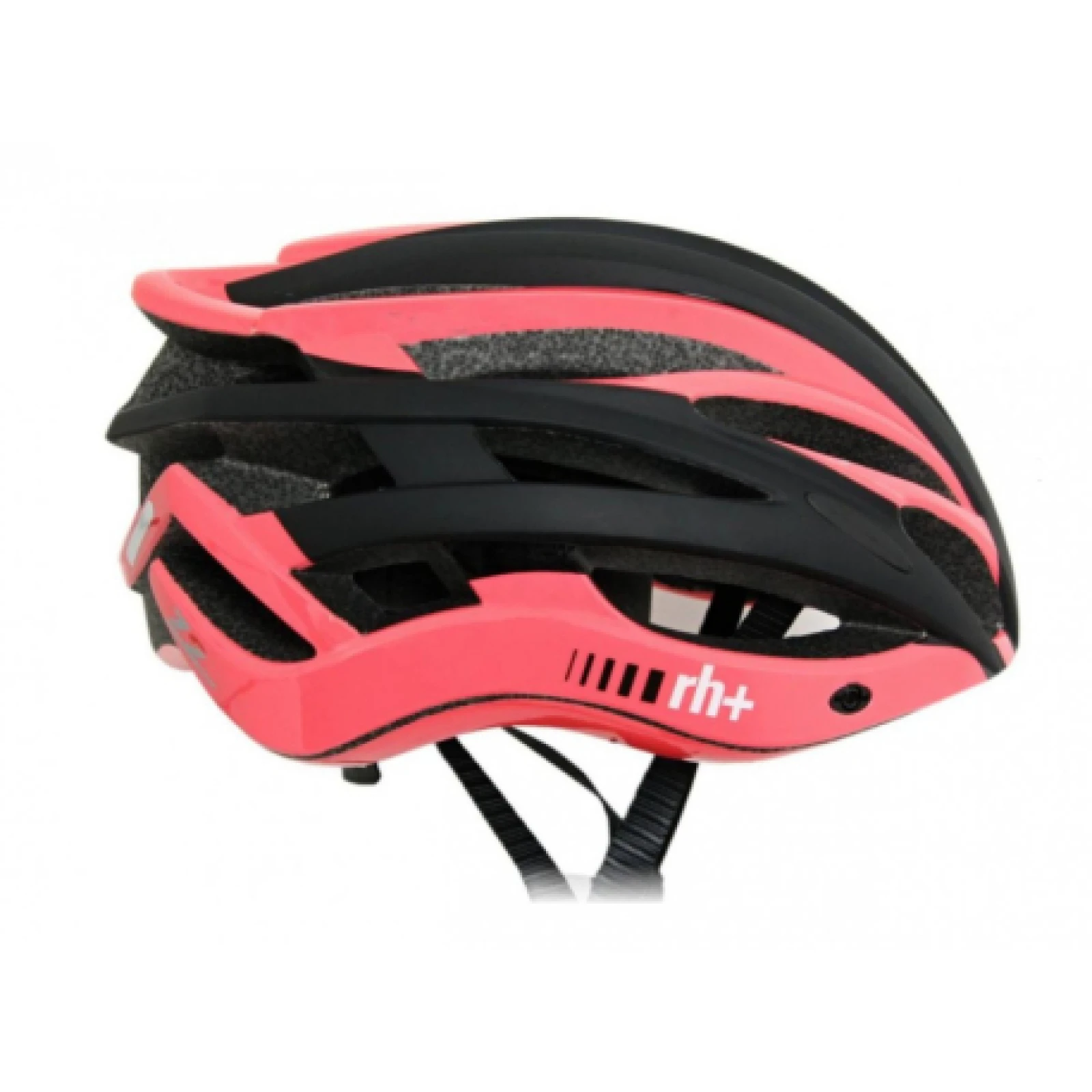 Cyklistická prilba RH+ 2in1, matt black shiny salmon · záber 1