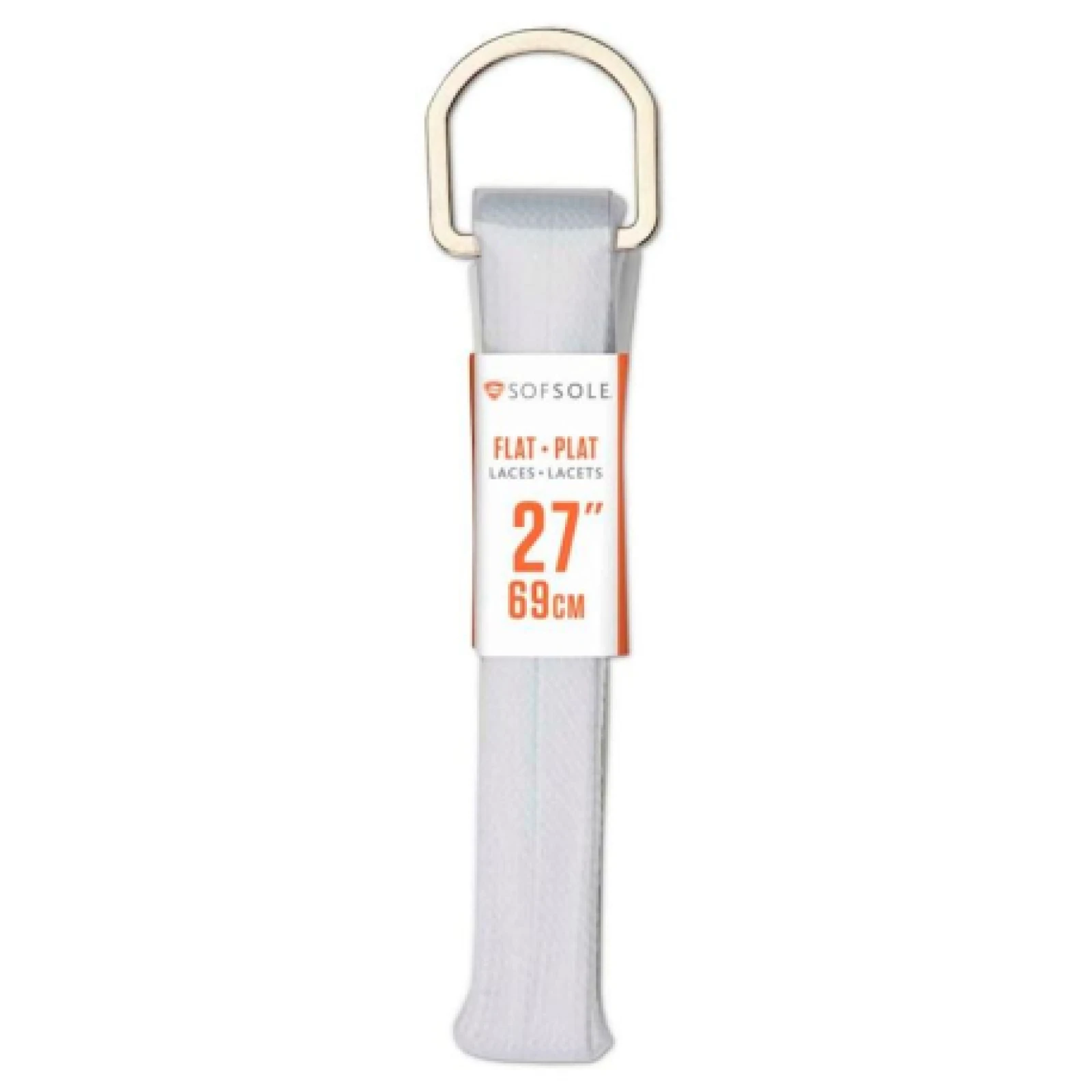 Šnúrky do topánok SOFSOLE Kids white · záber 1