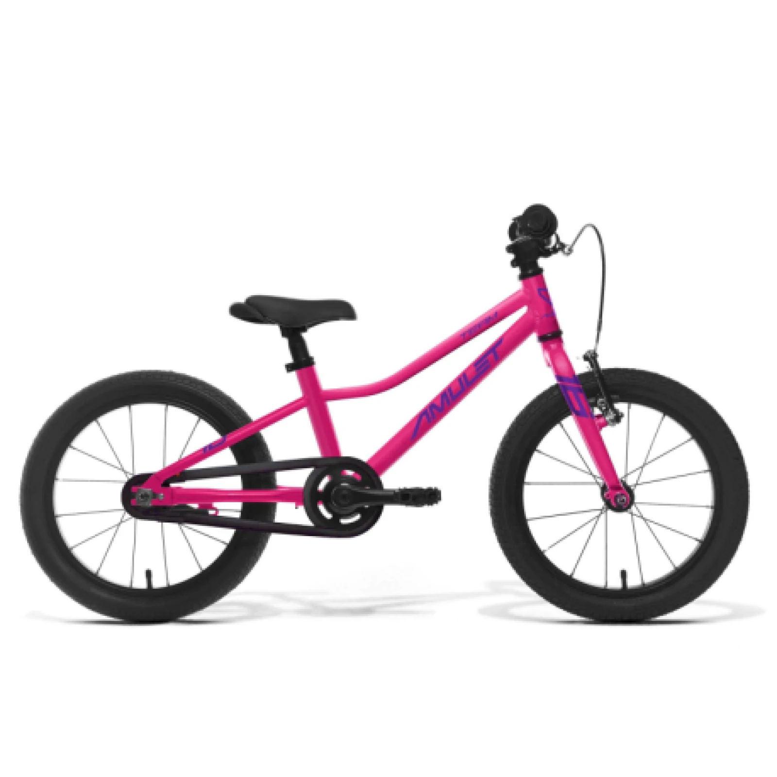 Dievčenský horský bicykel AMULET 16 Team, raspberry silver · záber 1