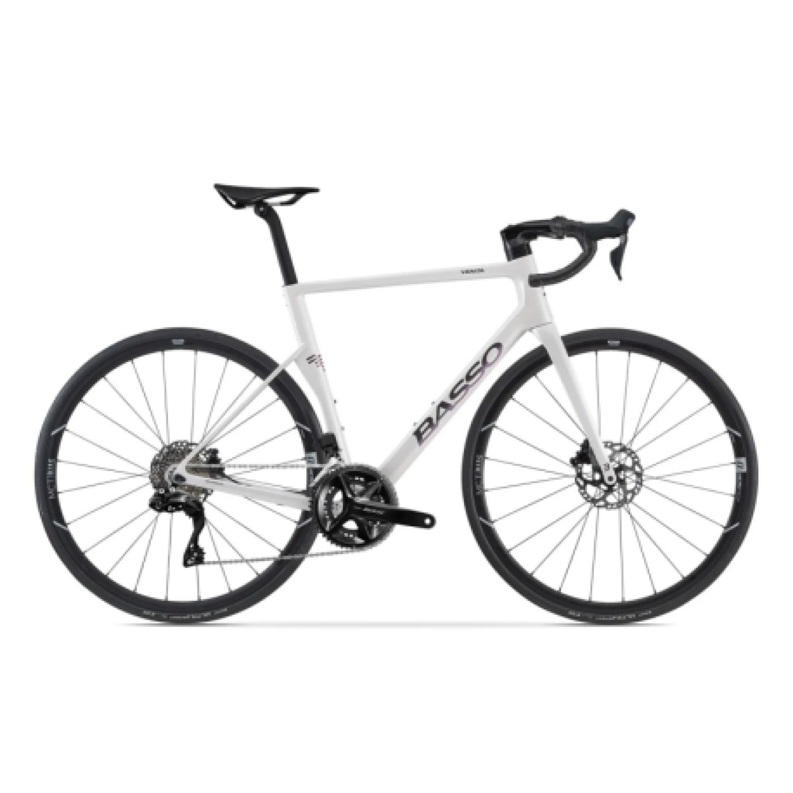 Cestný bicykel BASSO Venta R, Shimano 105 Di2, Microtech MCT, pearl white · záber 1