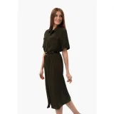 Dámske šaty VOLCANO HANA-302-KHAKI · záber 2