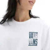 Pánske tričko s krátkym rukávom VANS OFF THE WALL STACKED TYPED SS TEE-WHITE · záber 3