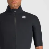 Pánska cyklistická bunda SPORTFUL Fiandre pro jacket short sleeve, black · záber 5