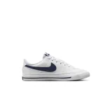 Chlapčenská rekreačná obuv NIKE Court Legacy white midnight navy · záber 1