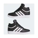 Juniorská rekreačná obuv ADIDAS Hoops 4.0 Mid Jr core black cloud white core black · záber 5
