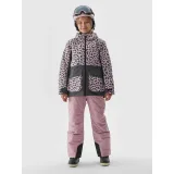 Dievčenská lyžiarska bunda 4F JUNIOR TECHNICAL JACKET-JAW23TTJAF357-90A-MULTICOLOUR ALLOVER · záber 5