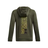 Chlapčenská zateplená mikina s kapucňou UNDER ARMOUR UA Armour Fleece Graphic HD-GRN · záber 2