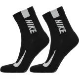 Ponožky NIKE 2 PACK-NK MLTPLIER ANKLE-Black · záber 3