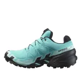 Dámska bežecká trailová obuv SALOMON Speedcross 6 GTX W blue curacao black iced aqua · záber 2