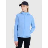 Dámska turistická bunda 4F SOFTSHELL JACKET F320-33S-BLUE · záber 2