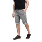 Pánske riflové kraťasy VOLCANO CARST-702-GREY · záber 1