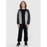 Chlapčenská bunda s kapucňou 4F JUNIOR JACKET-JWSS25TJACM185-25S-GREY · záber 5