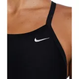 Dámske plavecké jednodielne plavky NIKE SWIM SOLID BLACK-BLACK · záber 4