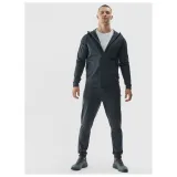 Pánske zateplené tepláky 4F TROUSERS FNK-WAW24TFTRM681-22M-ANTHRACITE MELANGE · záber 3
