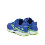 Chlapčenské futbalové kopačky halové JOMA Powerfull 2504 K IC royal blue green · záber 5