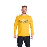 Pánske turistické tričko s dlhým rukávom NORTHFINDER STEWART-314goldenyellow · záber 1