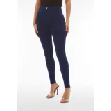Dámske jeggings nohavice FREDDY WR.UP® skinny high waist push up jeggings in organic fabric-Blue · záber 2