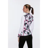 Dámske tričko AUTHORITY DRYZIP III W white print · záber 3